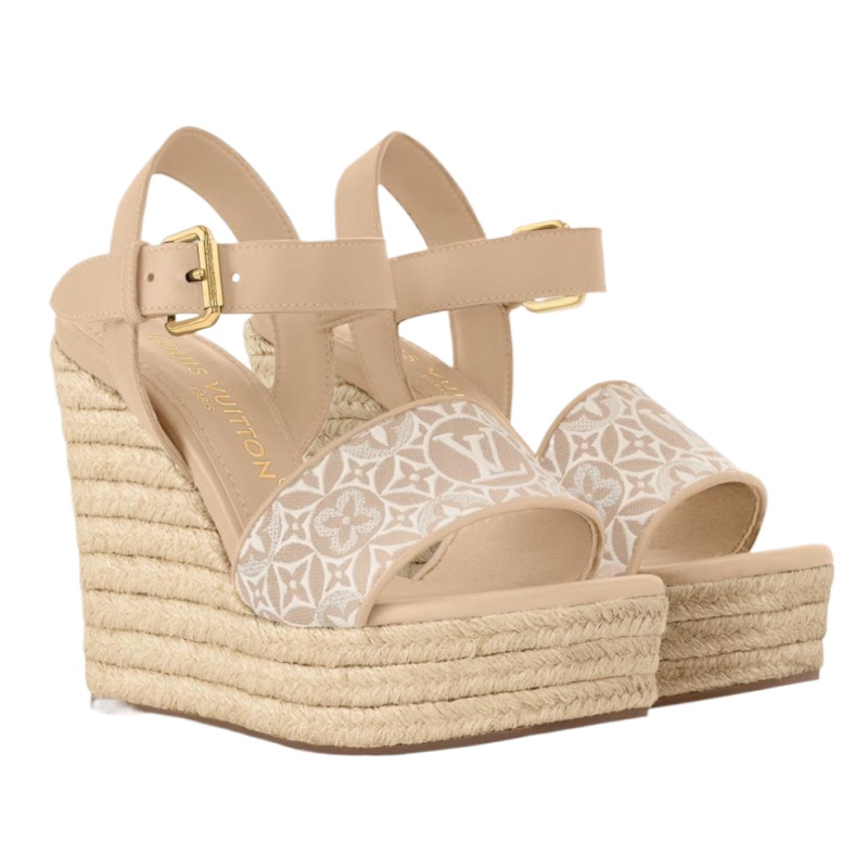 Louis Vuitton Helios Wedge Espadrille - Image 1